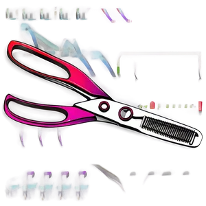 Adjustable Tension Hair Scissors Png Hcm41 PNG image