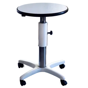 Adjustable White Table PNG 98
