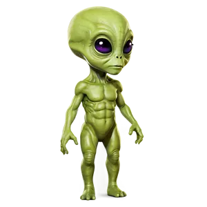 Adorable Alien Baby PNG Kjo PNG
