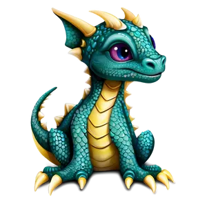 Adorable Baby Dragon PNG Xbr PNG