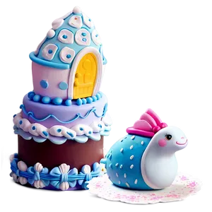 Adorable Baby Shower Cake Topper Png Xrb88 PNG image