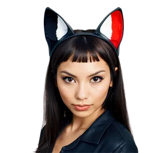 Adorable Cat Ear Artwork Png 39 PNG image