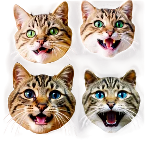 Adorable Cat Meme PNG 05212024