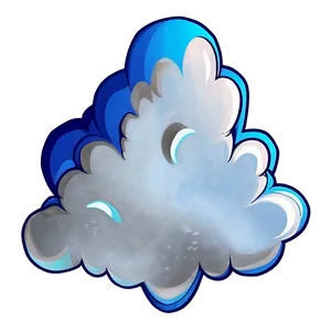 Adorable Cloud Illustration PNG 84 PNG