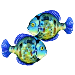 Adorable Fish Friends PNG Jbm PNG