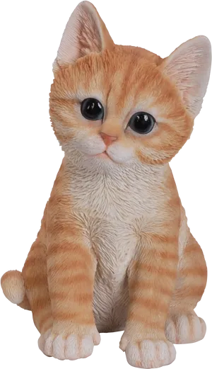 Adorable Orange Kitten Plush