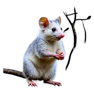 Adorable Possum Pic PNG Pan PNG