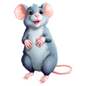 Adorable Rat Character Png 63 PNG image