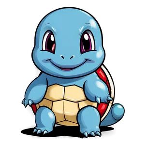 Adorable Squirtle Drawing PNG Kpa PNG