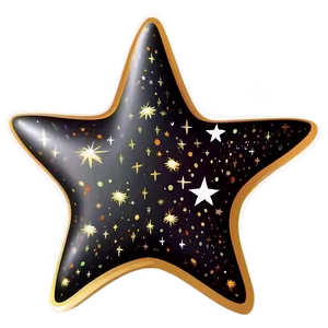 Adorable Star Illustration PNG Fnf PNG