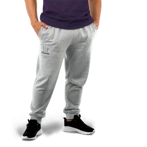 Adult Grey Sweatpants PNG Vco8 PNG