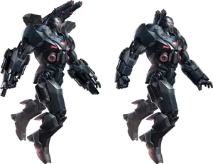 Advanced Combat Mech Suit PNG image