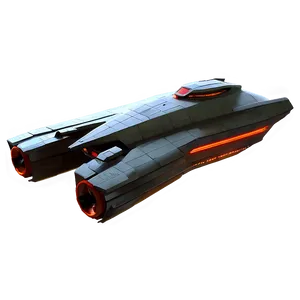 Advanced Starship Model PNG 06202024