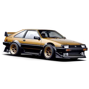 Ae86 Action Shot PNG Gce PNG