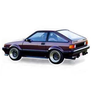 Ae86 Car Culture Png Hpj PNG image