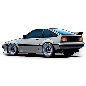 Ae86 Classic Outline Png 59 PNG image