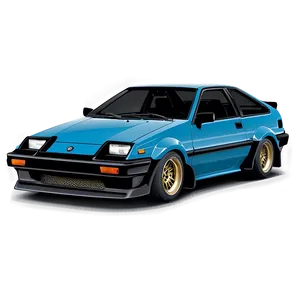 Ae86 Compact Car Png 06242024 PNG image