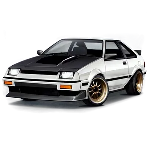 Ae86 Stylish Car PNG 06242024