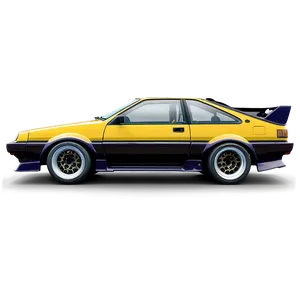 Ae86 Track Car Png Oiq PNG image