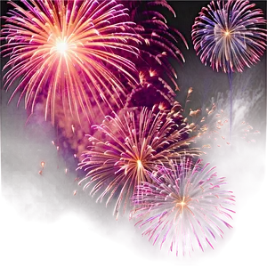 Aerial Fireworks Png 05042024 PNG image