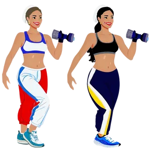 Aerobics Class PNG Uvo86 PNG