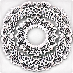 Aesthetic Doily Design PNG 06122024 PNG