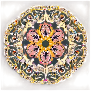 Aesthetic Doily Design PNG 4 PNG