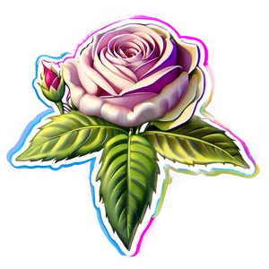 Aesthetic Flower Sticker PNG Ajd2 PNG