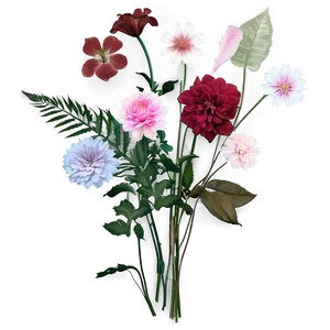 Aesthetic Flowers Bundle PNG 12 PNG