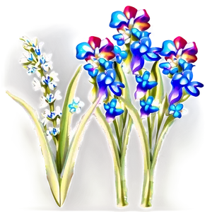 Aesthetic Flowers Clipart PNG Ykc