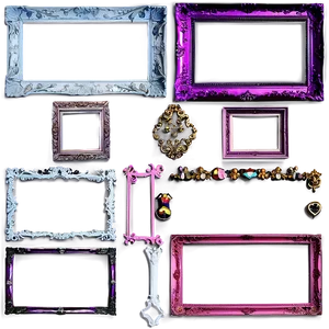 Aesthetic Frame Collection Png 06272024 PNG image