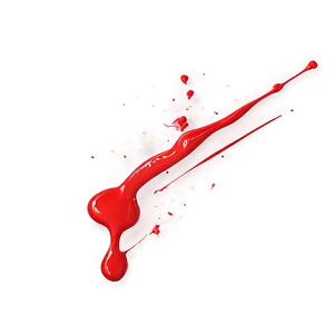 Aesthetic Red Splatter PNG 78