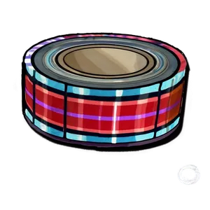 Aesthetic Tape Sticker PNG 06282024