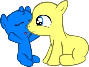 Affectionate Ponies M L P Base PNG