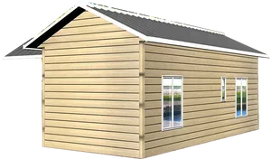 Affordable Prefabricated House PNG image