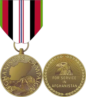 Afghanistan_ Campaign_ Medal PNG image