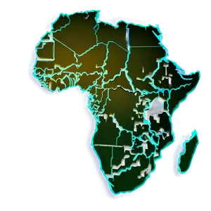 Africa Outline B PNG image