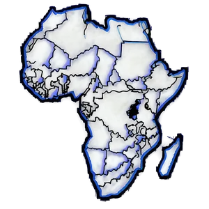 Africa Outline Icon Png Phg PNG image