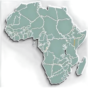 Africa Outline Png 06262024 PNG image