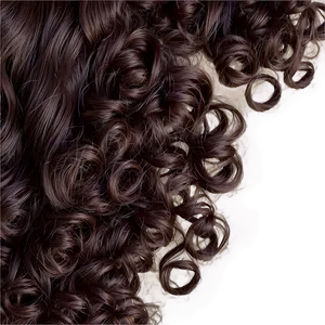 Afro Curly Hair Texture PNG 7