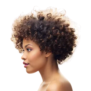 Afro Perm Transformation PNG Aoi