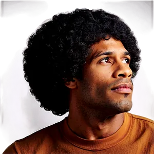 Afro Wig PNG 05252024