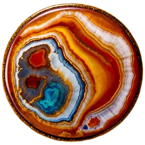 Agate Gemstone Coaster Png 9 PNG image