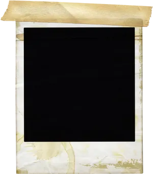 Aged Paper Texturewith Black Center PNG image