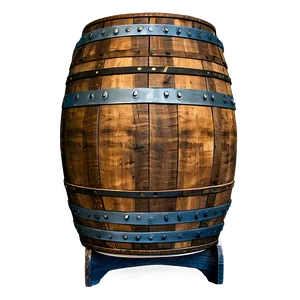 Aged Whisky Barrel PNG 44