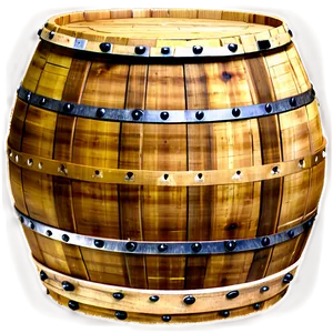 Aged Whisky Barrel PNG Lnb70 PNG