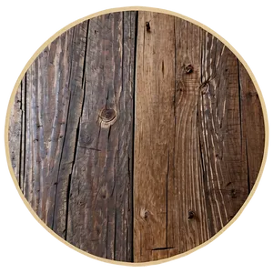 Aged Wood Circle Visual PNG Axi38 PNG