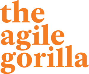 Agile Gorilla Logo Orange PNG image