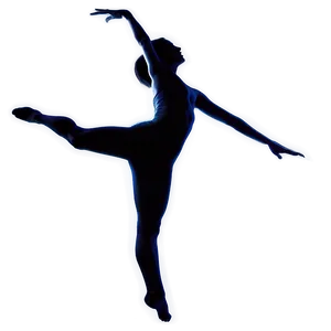 Agile Gymnast Silhouette Png Hie PNG image