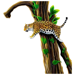 Agile Jaguars Climbing Png Eux PNG image